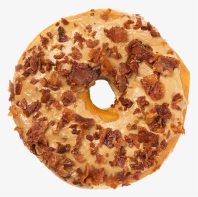Maple Bacon Donut - Maple Bacon Donut Png, Transparent Png, Free Download