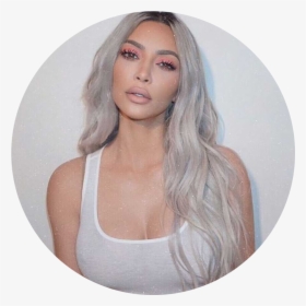 Kim Kardashain - Kim K Gray Hair, HD Png Download, Free Download