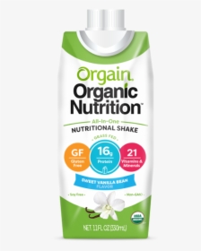 Orgain Organic Nutritional Shake - Management Of Hair Loss, HD Png Download, Free Download