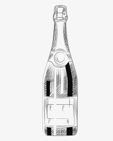 Champagne - Kostenlos Vektor Sektglas, HD Png Download, Free Download