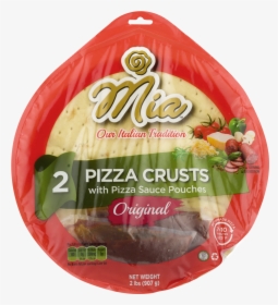 Mia Pizza Crusts With Pizza Sauce Original, HD Png Download, Free Download