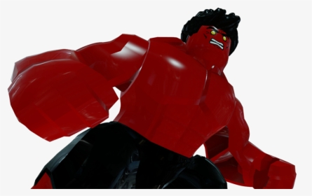 red hulk lego figure