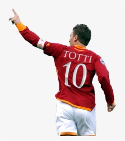 Roma Transparent Image - Francesco Totti Png, Png Download, Free Download