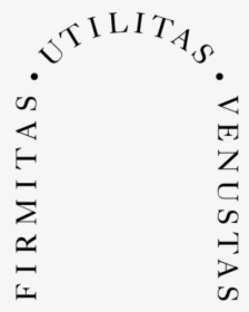 Nimu Roma Arch Triad Firmitas Utilitas Venustas - Sleeve, HD Png Download, Free Download