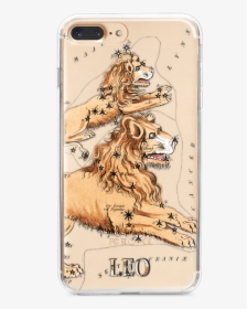 Leo Iphone 7 / 8 Plus Case - Vintage Zodiac Astrological Art Print Leo, HD Png Download, Free Download