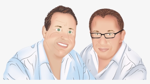 The Two Guys Foods Group Iconic Painting Of Scott Stark - Cartoon, HD Png Download, Free Download