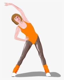 Standing,human Leg,stretching - Exercise Clip Art, HD Png Download, Free Download