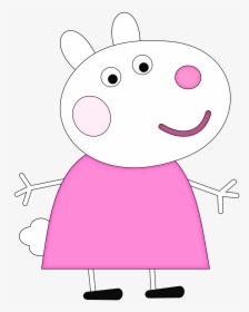 Minus Disney Pig, Pig Character, Peppa Pig Family, - Peppa Pig Characters Susie, HD Png Download, Free Download