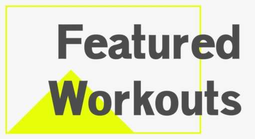 Featured Workouts-01 - Graphic Design, HD Png Download, Free Download