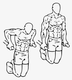 Dips Exercise, HD Png Download, Free Download
