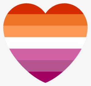 Image - Lesbian Flag Heart Emoji, HD Png Download, Free Download