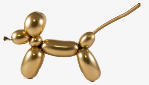 Gold Dog Balloon Png, Transparent Png, Free Download