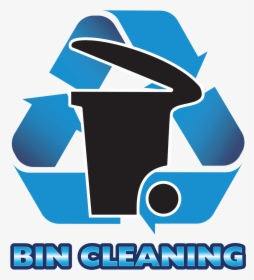 Bincleaninglogo - Black Recycle Sign, HD Png Download, Free Download
