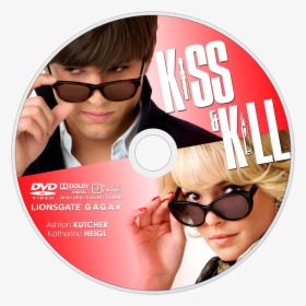 Clip Art Movie Fanart Tv Dvd - Ashton Kutcher Kiss And Kill, HD Png Download, Free Download