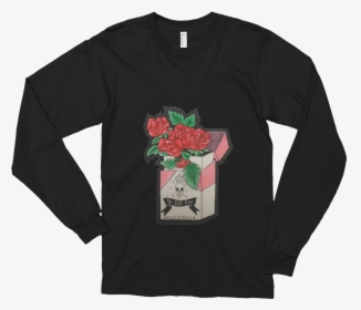 To Die For Cigarette Box Long Sleeve - T-shirt, HD Png Download, Free Download