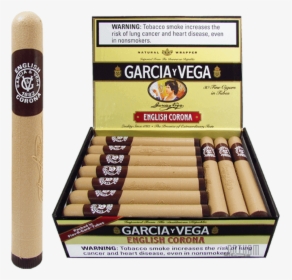 Garcia Y Vega English Corona Box - Garcia Y Vega English Corona, HD Png Download, Free Download