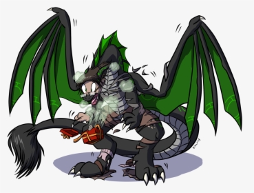 Dragon Surprise By Virmir - Illustration, HD Png Download, Free Download