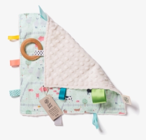 Binky Blanket With Organic Maple Ring"  Class="lazyload - Patchwork, HD Png Download, Free Download