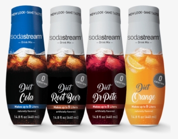 Diet Fountain Style Sparkling Drink Mix Variety Pack - Bottle, HD Png Download, Free Download