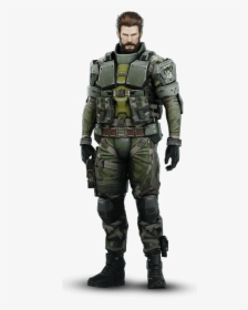 Army Man Png -ishikawa Outfit - Ghost In The Shell First Assault Togusa, Transparent Png, Free Download
