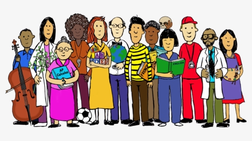 Group Of Teachers Cartoon, HD Png Download, Free Download