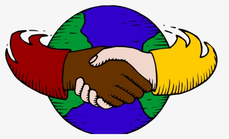 Global Clip Art Vector Illustration Amnesty International - Hand In Hand, HD Png Download, Free Download