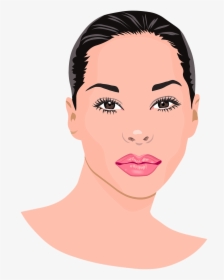 Clipart Portrait Of A Woman, HD Png Download, Free Download
