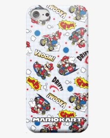 Nintendo Mario Kart Colour Comic Phone Case - Mario Kart 8, HD Png Download, Free Download