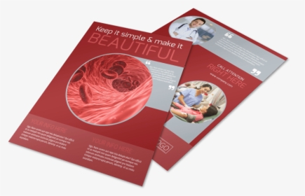 Blood Drive Flyer Template Preview - Brochure, HD Png Download, Free Download