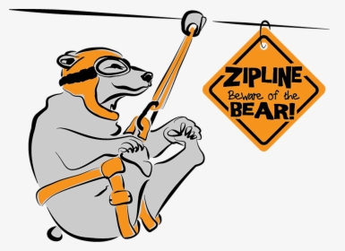 Zipline Clipart , Transparent Cartoons - Zipline Cartoon, HD Png Download, Free Download