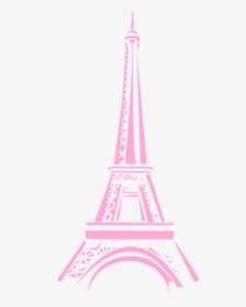 Transparent Paris Tower Png - Pink Eiffel Tower Clip Art, Png Download, Free Download