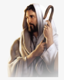 King Christ Of Wallpaper Jesus Depiction The - Jesus Good Shepherd Png, Transparent Png, Free Download