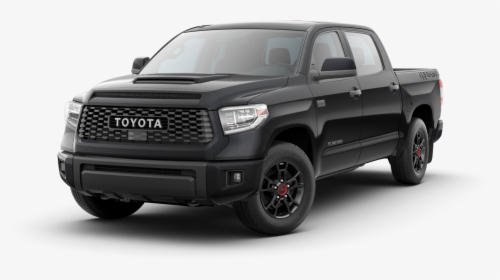 19 Tundra Trd Pro Black Jelly Bean-resized - 2020 Toyota Tundra Trd Pro 5.7 L V8 Double Cab, HD Png Download, Free Download