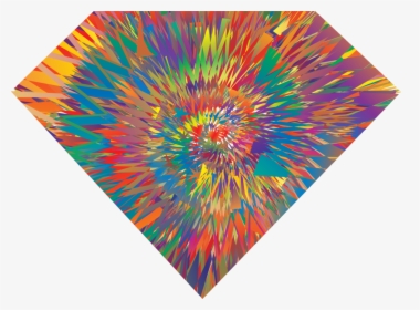 Triangle,psychedelic Art,orange - Triangle, HD Png Download, Free Download