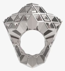 Transparent 3d Diamond Png - Vojd Studios 3d Printing Jewelry, Png Download, Free Download
