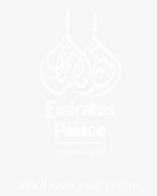 United Arab Emirates Logo Emirates Palace Abu Dhabi - Emirates Palace Hotel Logo, HD Png Download, Free Download
