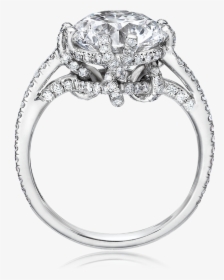 Golkonda Vines Diamond Ring - Wedding Ring Design Platinum, HD Png Download, Free Download
