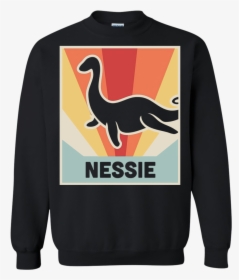 Retro Loch Ness Monster T Shirt Hoodie Sweater, HD Png Download, Free Download
