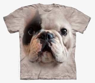 French Bulldog Face Shirt, HD Png Download, Free Download