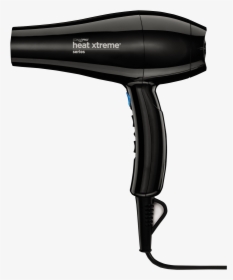 Heat Xtreme Hair Dryer - Carbon Fiber Hair Dryer, HD Png Download, Free Download