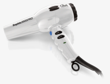 Diva Rapida 3600 Pro Hairdryer White - Hair Dryer, HD Png Download, Free Download