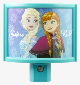 Night Light Ledcurve Shade Disneyfrozen - Clipart Reine Des Neiges, HD Png Download, Free Download