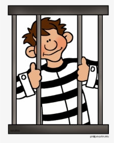 Clip Art Guy In Jail Clipart - Jail Clipart, HD Png Download, Free Download