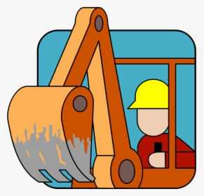 Angle,area,text - Excavator Clipart Digger Png, Transparent Png, Free Download