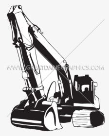 Backhoe Drawing At Getdrawings - Case Equipment Drawing, HD Png Download, Free Download