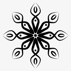Black And White Symmetrical Designs, HD Png Download, Free Download