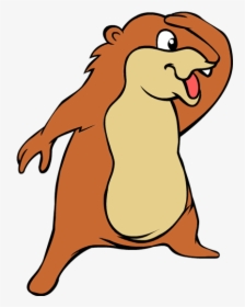 Groundhog Day Clip Art Free - Walking Groundhog Clip Art, HD Png Download, Free Download