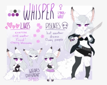 Whisper Png -whisper Ref [comm] - Cartoon, Transparent Png, Free Download