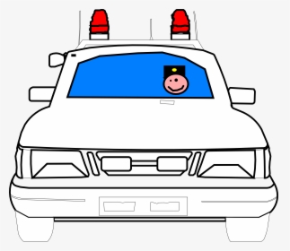 Police Car Clip Art, HD Png Download, Free Download