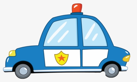 Police Car Cartoon Clipart , Png Download - Clipart Police Cars Cartoons, Transparent Png, Free Download